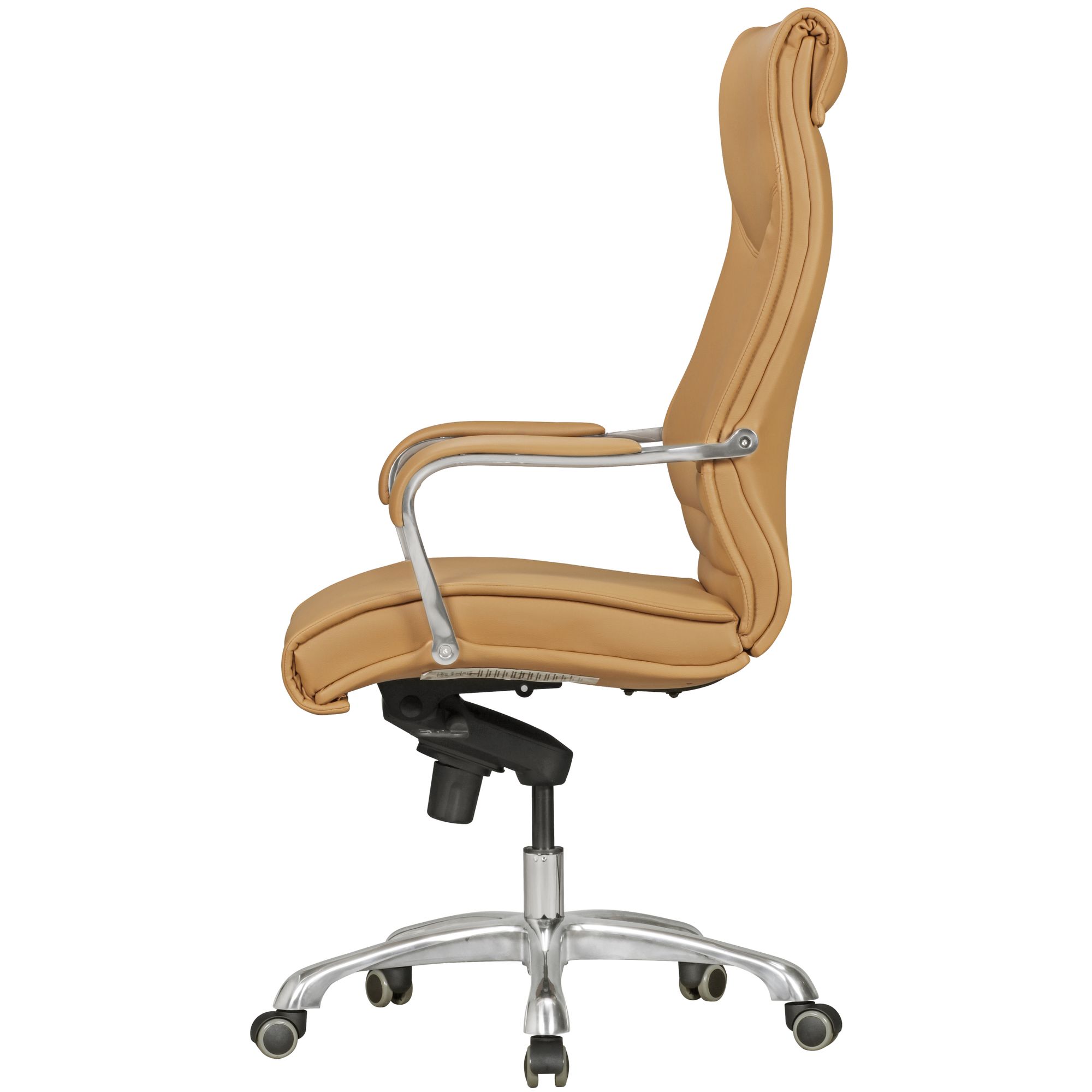 Oficina  bigboss cubierta silla de escritorio de diseño imitación cuero caramelo x-xl silla ejecutiva de 150 kg silla giratoria ajustable en altura ergonómica con reposabrazos tapizado función de balancín alto respaldo h