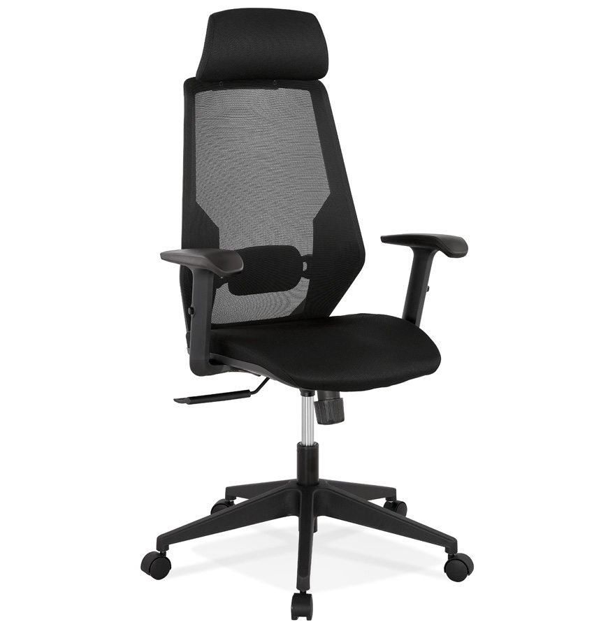 Alterego Silla de oficina VECTOR Color de la montura Negro Asiento Negro