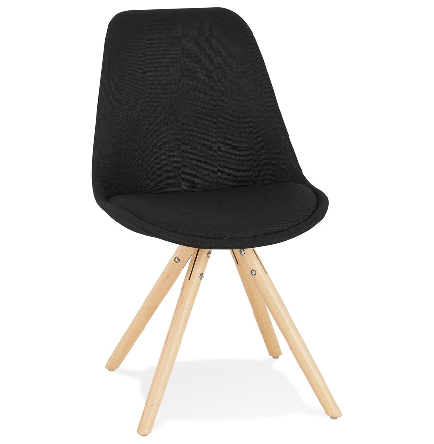 Alterego Silla HIPHOP Color de la montura Naturaleza Asiento Negro