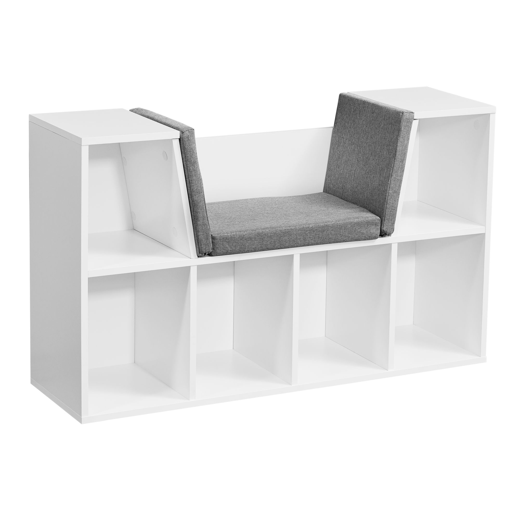 Diseño  con asiento 101.5 x 61.5 x 30 cm blanco mate