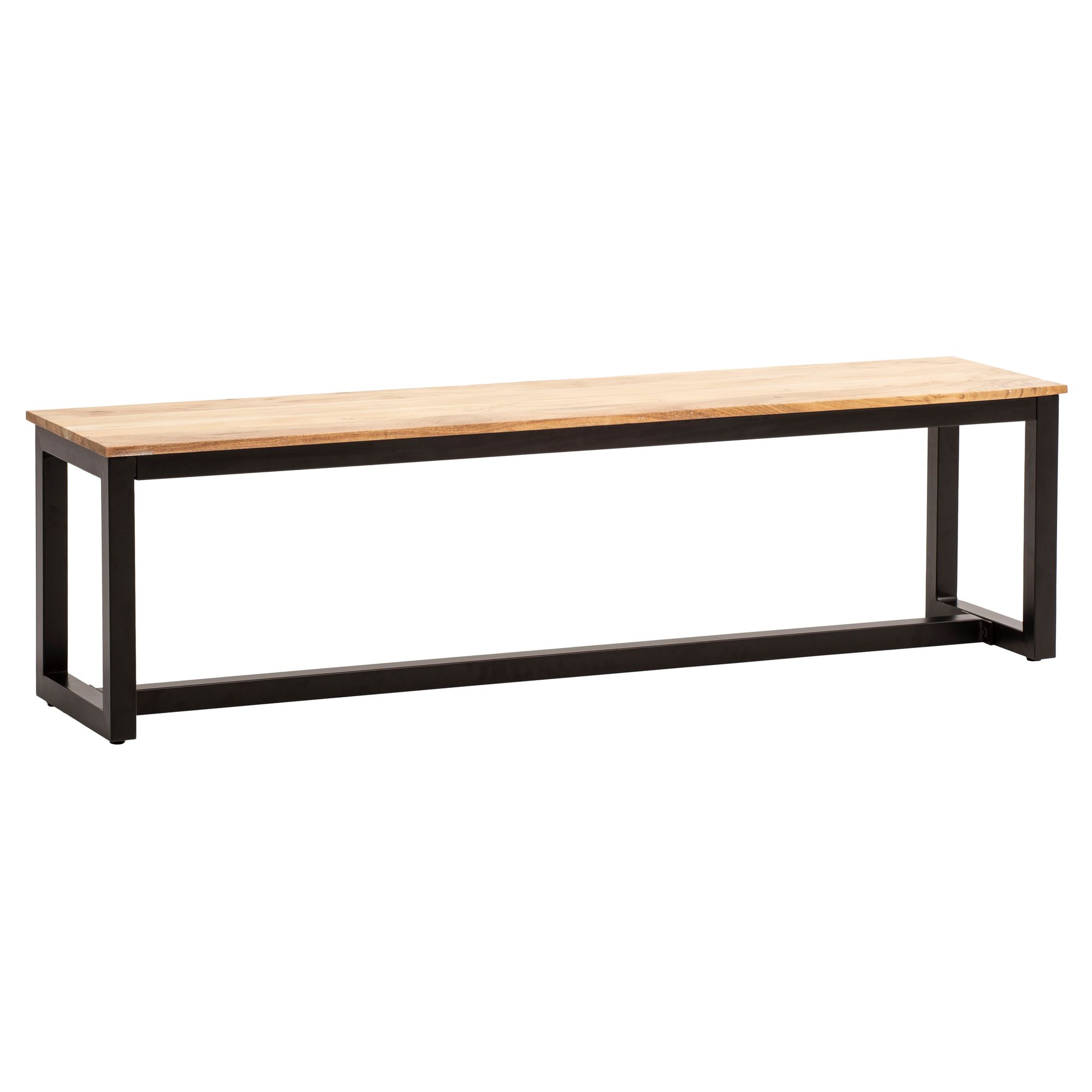 Livingling banco de comedor acacia madera maciza 120 cm banco de asiento banco de comedor loft pequeño