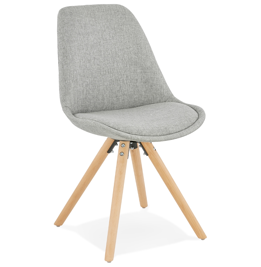 Alterego Silla HIPHOP Color de la montura Naturaleza Asiento Gris