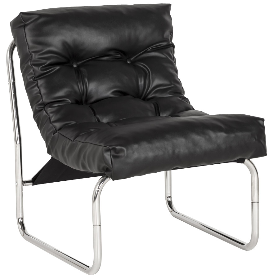 Sillón lounge 'LOFT' negro