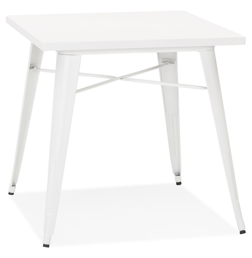 Alterego Mesa de comedor LALOU Color de la estructura Blanco Tablero Blanco