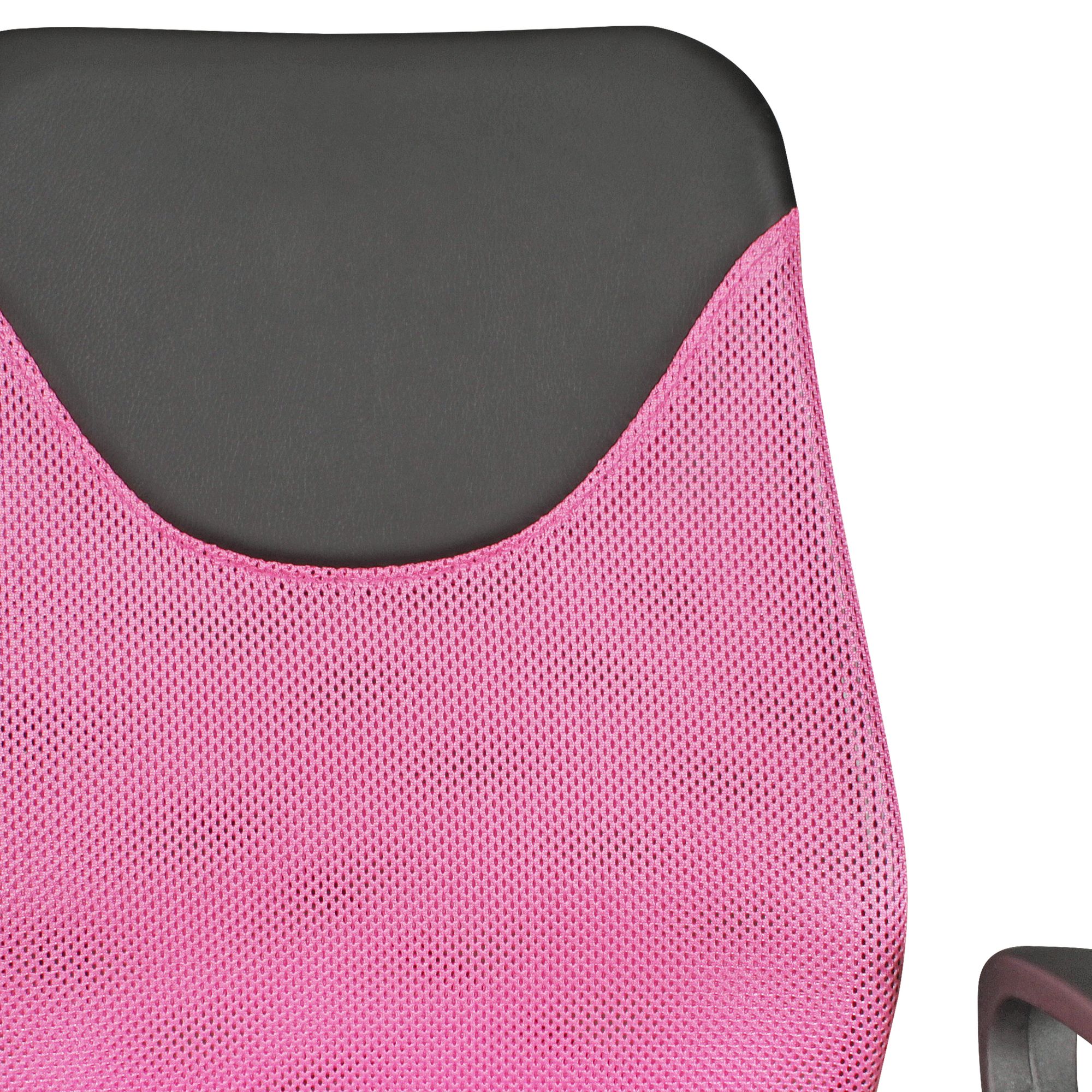 Silla de escritorio hijos kika negro rosa para niños de 6 a resto