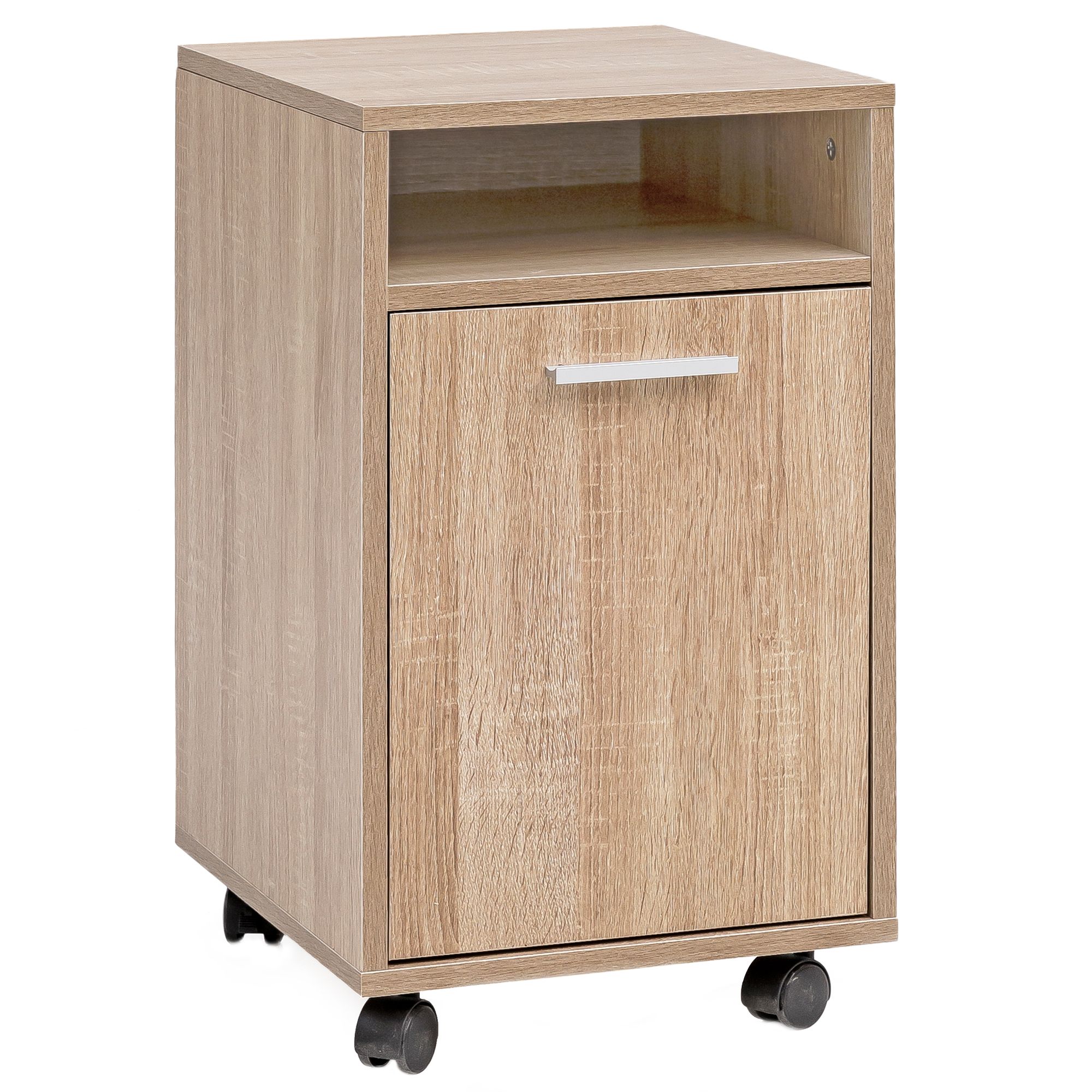 Contenedor para rollos wl5.929 sonoma 33x60x38cm gabinete con cajones contenedor para oficina